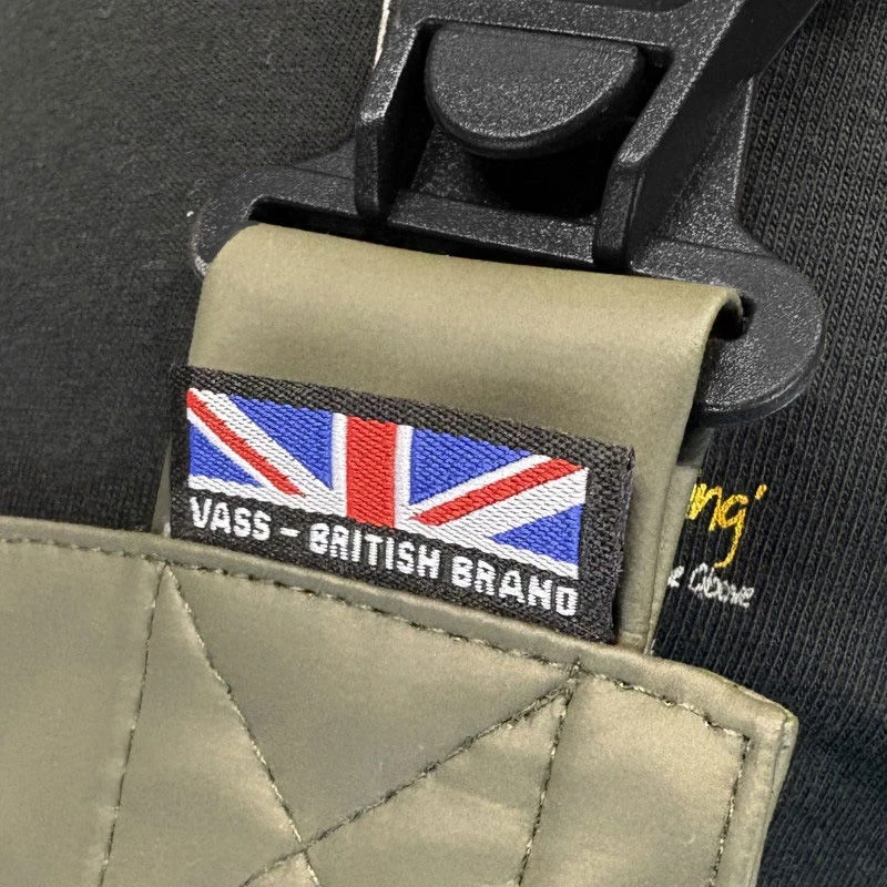 Team Vass 220 Bib & Brace w/Knee Khaki